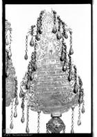 Photograph of: Torah finials.