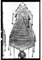Photograph of: Torah finials.