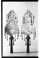Photograph of: Torah finials.