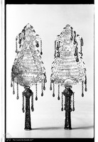 Photograph of: Torah finials.
