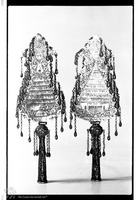 Photograph of: Torah finials.