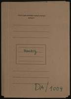 Kommission VI zur Ordnung der Angelegenheit bezüglich der Sitzplätze in den Synagogen; Enth.: Verzeichnis der Mitglieder der Langfuhrer Gemeinde.
