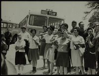 ביקור ראשון בגוש של חברי וילדי כפר עציון.