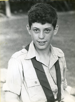 The young scout Ron Hadani.