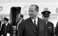 Gunnar Jarring came to Israel for talks with Israeli leaders.