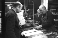 The Printing Press of The Davar Daily.