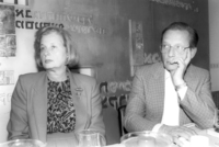 Prime Minister Itzhak Rabin held a Press Conference on the Independence Day.