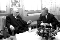 Famous French writer Jean Paul Sartre is visiting Israel.