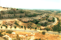 New village of Alfei Menashe in Samaryia.