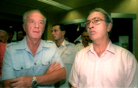 Defence Minister Itzhak Rabin visited today the Shekem enterprises in Bat Yam.