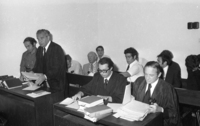 ראש עיריית נתניה לשעבר, עובד בן עמי, בבית המשפט המחוזי.