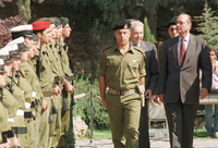 President of France Zak ShIraq came to Israel for a short visit.