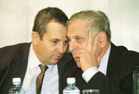 The Israel Press Association held his yearly press conference inviting the new labour Party leader Ehud Barak who was welcomed by the Association Chairman, Arie Avneri.