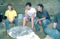 A 8,000 year old skeleton was found in the excavation in Lod.