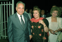An official dinner for the former Soviet Union President Gurbachov Michail was givem at Kfar Maccabia.
