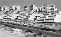 New housing complex in the Jewish quarter in Upper Nazareth.