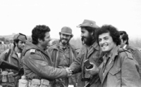 Israel, Lebanon soldiers play footbal "?nternational".