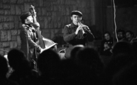 Clarnist Giora Feidman performing his Hassidic music played by klezmers.
