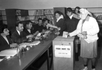Municipality elections at Kiryat Malachi.