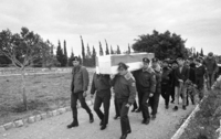 Funeral of the late IDF Air Force pilot, Rav Seren Dov Peleg.