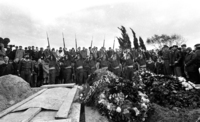Funeral of the late IDF Air Force pilot, Rav Seren Dov Peleg.