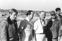 Walter Cronheit, journalist and TV person, visited Sinai and the IDF positions to learn the Israel Arab conflict.