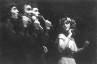 The famous Singer group "Hakol over Habibi" performing.