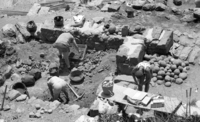 Archaeological findings at Gamla site on the Golan Hights.