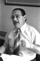 Dr.Haim Doron, Head of the Kupat Holim Klalit Health Company holding a press conference in Tel Aviv.