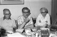 The Hadash Communist Party present their candidates for the next Knesset.