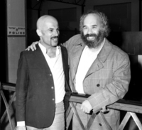 The Singing Rabbi, Shlomo Krlibach arrived in Israel.
