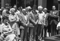 Funeral of the late Pinhas Rosen.
