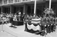 Funeral of the late Pinhas Rosen.
