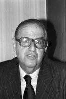 Abba Eban received the German Justice Minister Hans-Jochen Vogel.