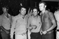 Birthday party given by Galei Tzahal to Shmuel Shay one of the radio stations firsts transmiters at the Tiran Club in Herzlia.