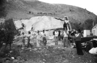 Following the demolition of a building which was built without permission, the Druze residents of Magdal Krum demonstrated.