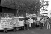 A demonstration held mostly by immigrants from South America countries was held today in Haifa against the.