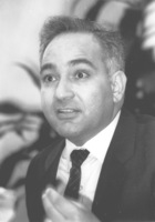 Egyptian Ambassador Muhamad Basiuni giving an interview.