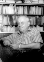 Prof. Gabi Cohen in his office at the tel Aviv University.