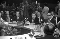 The Egyption delegation: From left: Butrus Rally.