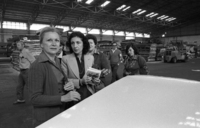 The Manufacturers Association invited wives of Ministers and Knesset Members for a day long journey including visiting different factories and economic enterprises.