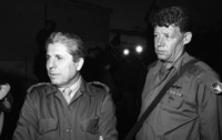 Prim Minister and Defence Minister Itzhak Rabin visited the Christian Lebanese Legion in the southern Lebanon.