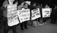 Ariel Sharon returned from the US after he won the case against the TIME magazine.
