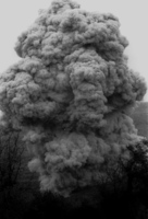 The IDF blow up a bunker which was used by the Arab terrorist gangs in the Zaharani River.