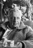 Ariel Sharon at home.