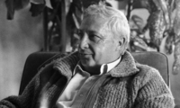 Ariel Sharon at home.