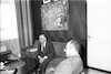 US envoy Philp Habib speaking with PM Begin.