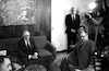US envoy Philp Habib speaking with PM Begin.