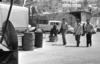 Settlers of Kiryat Arba walking in Hebron.