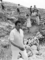 Mars Maimon, a French actor participaing in the new film (Le grande Pardon) directed by Alexandre Arcady in Israel.